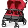 Peg Perego Book For Two Side By Side Double Stroller - Mod Red -Babyzen || Baby Jogger Shop peg perego book for two side by side double stroller mod red 27