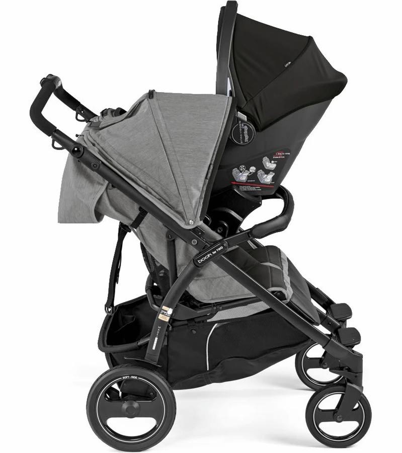 Peg Perego Book For Two Side By Side Double Stroller - Mod Red 7 Peg Perego Book For Two Side By Side Double Stroller - Mod Red - Image 5