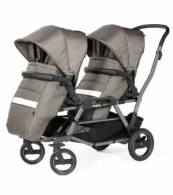 Peg Perego Duette Piroet Double Stroller - City Grey -Babyzen || Baby Jogger Shop peg perego duette piroet double stroller city grey 139