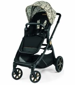 Peg Perego YPSI Single-to-Double Stroller - Graphic Gold
