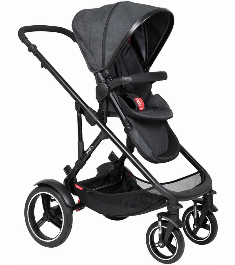 Phil & Teds Voyager Stroller - Black 3 Phil & Teds Voyager Stroller - Black