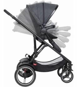 Phil & Teds Voyager Stroller - Black 10 Phil & Teds Voyager Stroller - Black -Babyzen || Baby Jogger Shop phil teds voyager stroller black 424