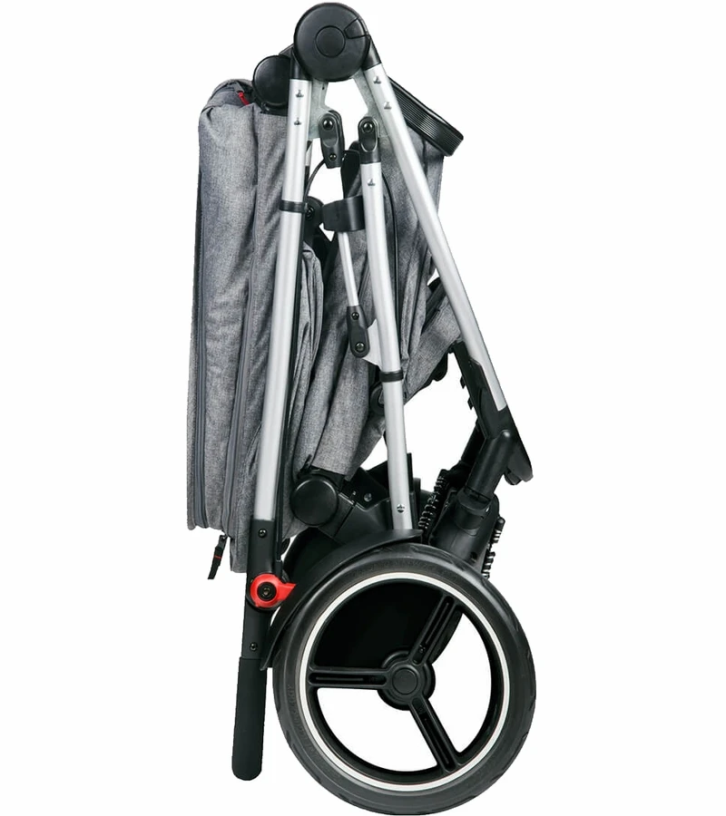 Phil & Teds Voyager Stroller - Charcoal Marl 5 Phil & Teds Voyager Stroller - Charcoal Marl - Image 3