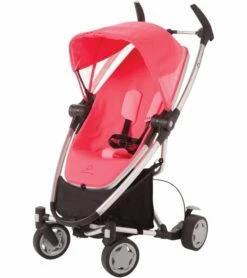 Quinny Zapp Xtra Folding Seat Compact Stroller - Pink Precious
