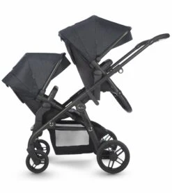 Silver Cross Coast Double Stroller - Flint -Babyzen || Baby Jogger Shop silver cross coast double stroller flint 175