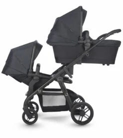 Silver Cross Coast Double Stroller - Flint -Babyzen || Baby Jogger Shop silver cross coast double stroller flint 177