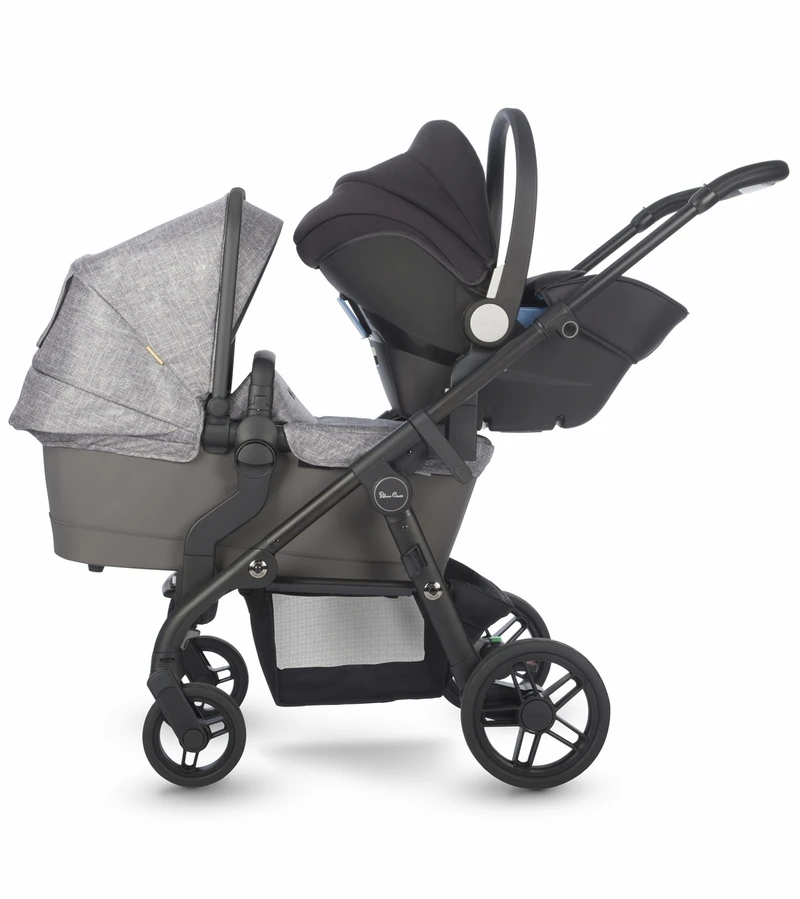 Silver Cross Coast Double Stroller - Limestone 9 Silver Cross Coast Double Stroller - Limestone - Image 7
