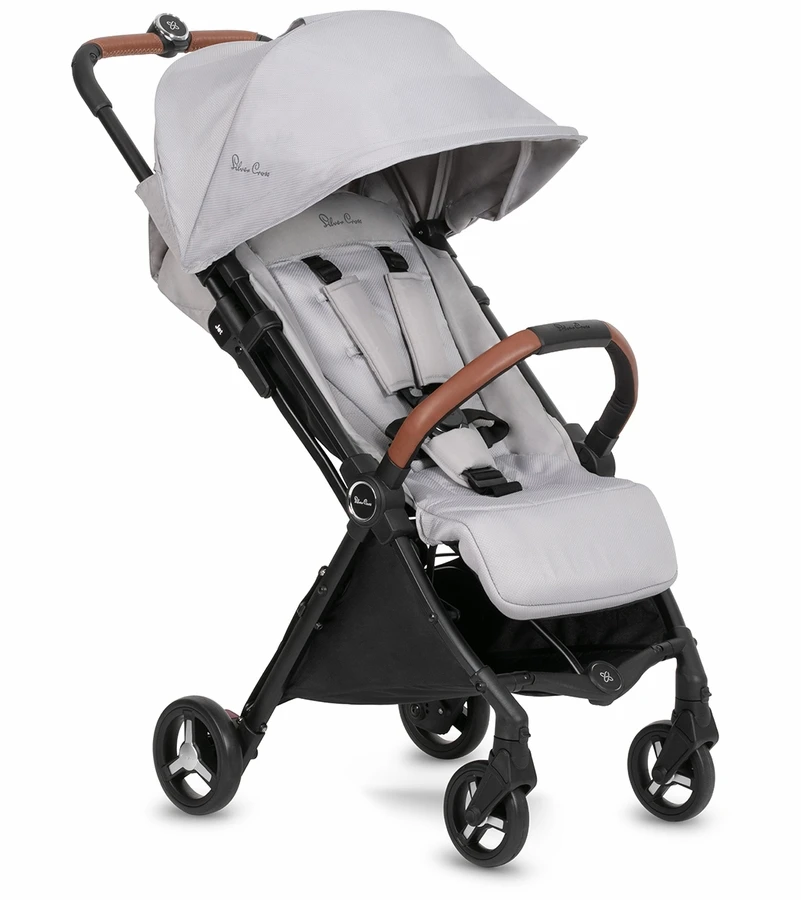 Silver Cross Jet 3 Ultra Compact Stroller - Silver 4 Silver Cross Jet 3 Ultra Compact Stroller - Silver - Image 2