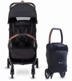 Silver Cross Jet Ultra Compact Stroller - Black