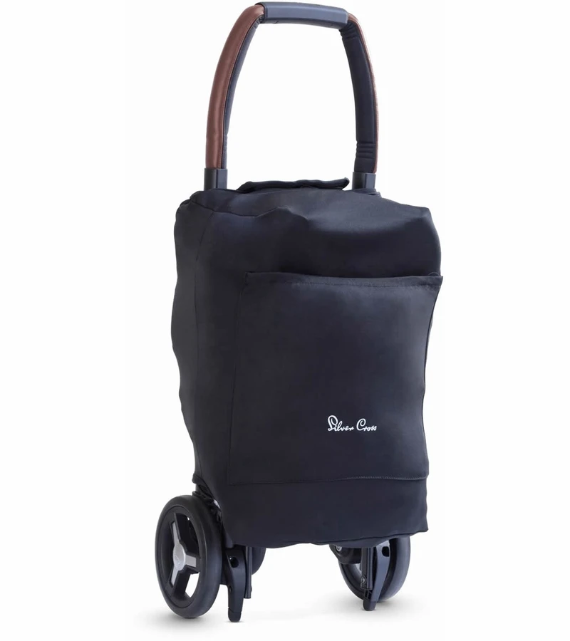 Silver Cross Jet Ultra Compact Stroller - Black 9 Silver Cross Jet Ultra Compact Stroller - Black - Image 7