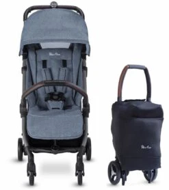 Silver Cross Jet Ultra Compact Stroller, Special Edition - Ocean