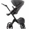 Stokke Xplory Athleisure Stroller - Black/Grey -Babyzen || Baby Jogger Shop stokke xplory athleisure stroller black grey 118