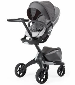 Stokke Xplory Athleisure Stroller - Black/Grey 6 Stokke Xplory Athleisure Stroller - Black/Grey -Babyzen || Baby Jogger Shop stokke xplory athleisure stroller black grey 119