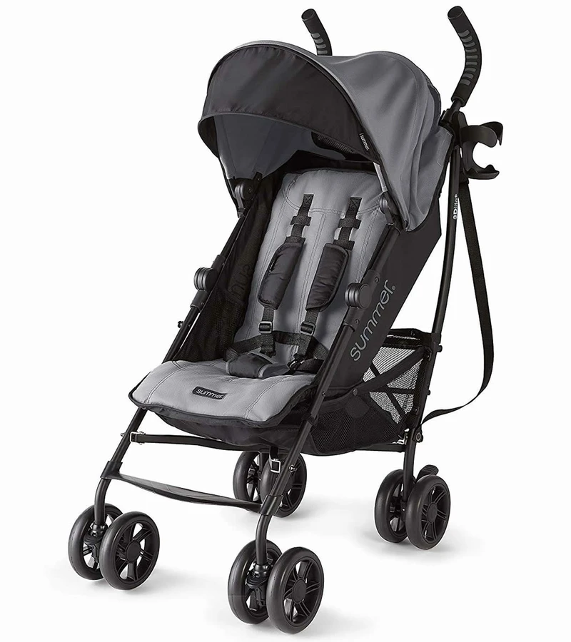 Summer Infant 3D Lite Plus Umbrella Stroller - Matte Gray 3 Summer Infant 3D Lite Plus Umbrella Stroller - Matte Gray