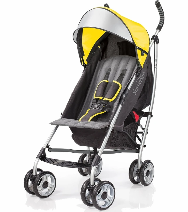 Summer Infant 3D Lite Umbrella Stroller - Citrus 3 Summer Infant 3D Lite Umbrella Stroller - Citrus