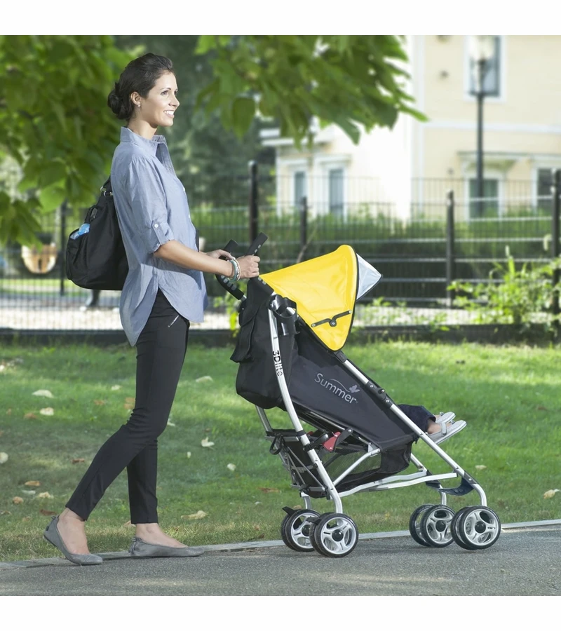 Summer Infant 3D Lite Umbrella Stroller - Citrus 7 Summer Infant 3D Lite Umbrella Stroller - Citrus - Image 5