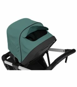 Thule Shine Stroller + Bassinet Bundle - Mallard Green / Black -Babyzen || Baby Jogger Shop thule shine stroller bassinet bundle mallard green black 142