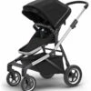 Thule Sleek Stroller - Midnight Black -Babyzen || Baby Jogger Shop thule sleek stroller midnight black 189