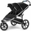 Thule Urban Glide 2 Double Jogging Stroller - Black -Babyzen || Baby Jogger Shop thule urban glide 2 double jogging stroller black 40