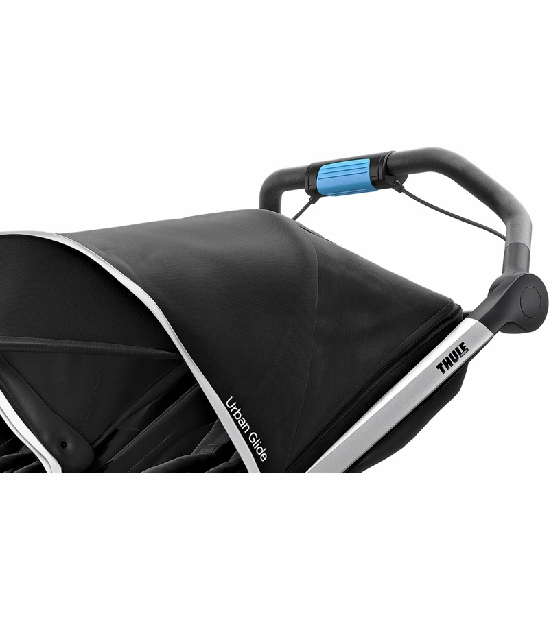 Thule Urban Glide 2 Double Jogging Stroller - Black 6 Thule Urban Glide 2 Double Jogging Stroller - Black - Image 4