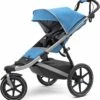 Thule Urban Glide 2 Single Jogging Stroller - Blue -Babyzen || Baby Jogger Shop thule urban glide 2 single jogging stroller blue 30