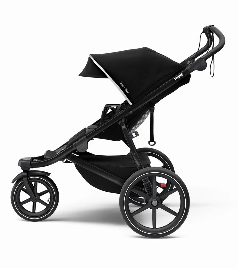Thule Urban Glide 2 Single Jogging Stroller + Essentials Bundle - Black 5 Thule Urban Glide 2 Single Jogging Stroller + Essentials Bundle - Black - Image 3