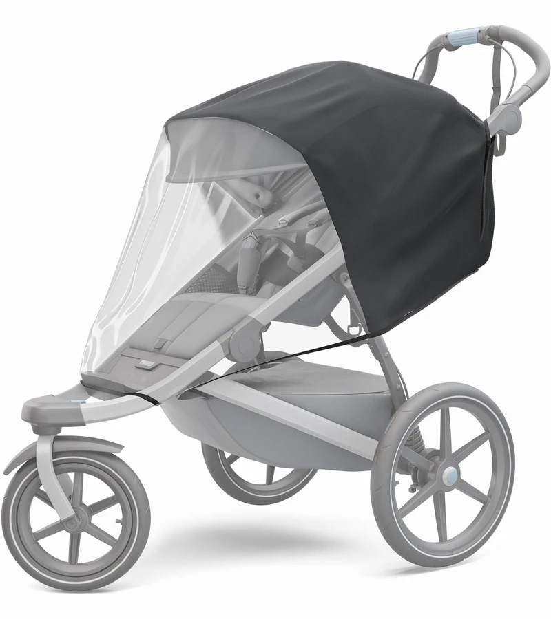 Thule Urban Glide 2 Single Jogging Stroller + Essentials Bundle - Black 6 Thule Urban Glide 2 Single Jogging Stroller + Essentials Bundle - Black - Image 4