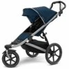 Thule Urban Glide 2 Single Jogging Stroller - Majolica Blue -Babyzen || Baby Jogger Shop thule urban glide 2 single jogging stroller majolica blue 22