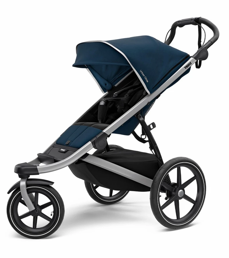 Thule Urban Glide 2 Single Jogging Stroller - Majolica Blue 3 Thule Urban Glide 2 Single Jogging Stroller - Majolica Blue