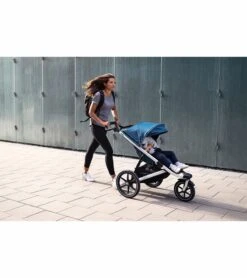 Thule Urban Glide 2 Single Jogging Stroller - Majolica Blue 7 Thule Urban Glide 2 Single Jogging Stroller - Majolica Blue -Babyzen || Baby Jogger Shop thule urban glide 2 single jogging stroller majolica blue 24