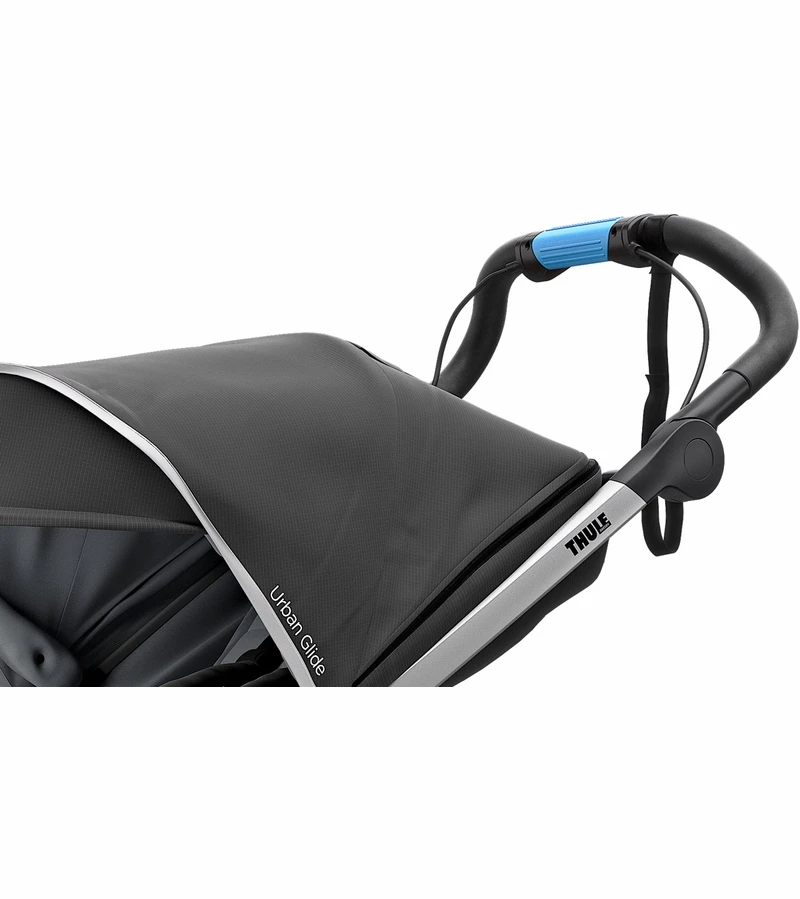 Thule Urban Glide 2 Single Jogging Stroller + Sport Organizer - Dark Shadow 6 Thule Urban Glide 2 Single Jogging Stroller + Sport Organizer - Dark Shadow - Image 4