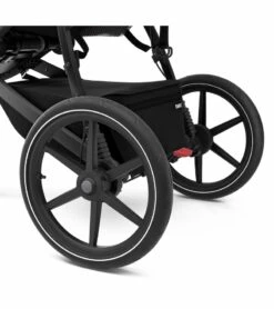 Thule Urban Glide 2 Single Jogging Stroller + Water Bottle Cage Bundle - Black -Babyzen || Baby Jogger Shop thule urban glide 2 single jogging stroller water bottle cage bundle black 180