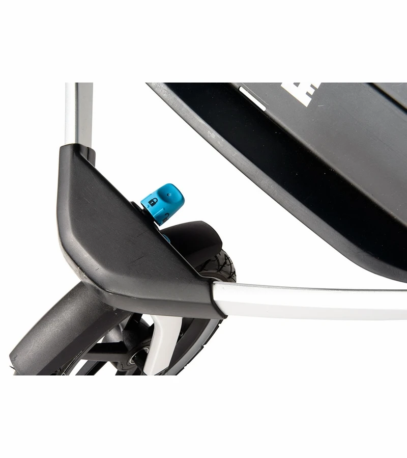 Thule Urban Glide Double Jogging Stroller - Thule Blue 7 Thule Urban Glide Double Jogging Stroller - Thule Blue - Image 5