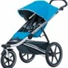 Thule Urban Glide Jogging Stroller - Blue -Babyzen || Baby Jogger Shop thule urban glide jogging stroller blue 252