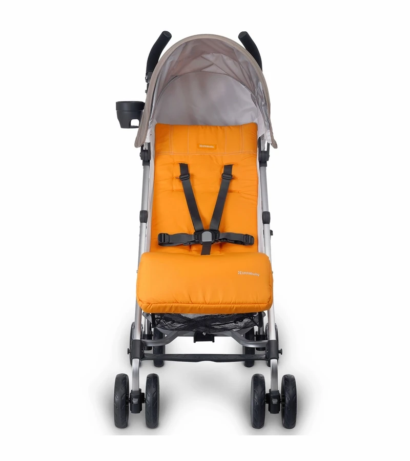 UPPAbaby 2017 G-LUXE Umbrella Stroller - Ani (Orange/Silver) 5 UPPAbaby 2017 G-LUXE Umbrella Stroller - Ani (Orange/Silver) - Image 3