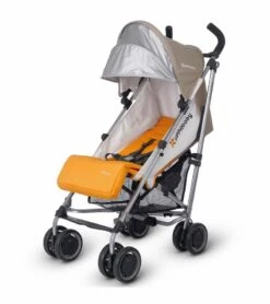 UPPAbaby 2017 G-LUXE Umbrella Stroller - Ani (Orange/Silver) 9 UPPAbaby 2017 G-LUXE Umbrella Stroller - Ani (Orange/Silver) -Babyzen || Baby Jogger Shop uppababy 2017 g luxe umbrella stroller ani orange silver 29