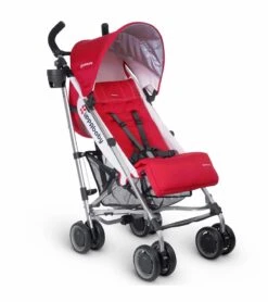 UPPAbaby 2017 G-LUXE Umbrella Stroller - Denny (Red/Silver) - OPEN BOX RETURN