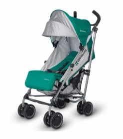 UPPAbaby 2017 G-LUXE Umbrella Stroller - Ella (Jade/Silver) -Babyzen || Baby Jogger Shop uppababy 2017 g luxe umbrella stroller ella jade silver 28