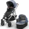 UPPAbaby 2018 / 2019 Vista Stroller - Henry (Blue Marl/Silver/Saddle Leather)