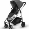 UPPAbaby 2018 Cruz Stroller - Jordan (Charcoal Melange/Silver/Black Leather)