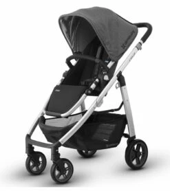 UPPAbaby 2018 Cruz Stroller - Jordan (Charcoal Melange/Silver/Black Leather)