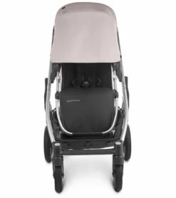 UPPAbaby Cruz V2 Stroller + Bassinet - Alice (Dusty Pink/Silver/Saddle Leather) -Babyzen || Baby Jogger Shop uppababy cruz v2 stroller bassinet alice dusty pink silver saddle leather 24
