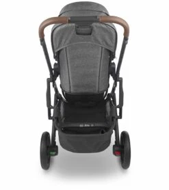 UPPAbaby CRUZ V2 Stroller - Greyson (Charcoal Melange/Carbon/Saddle Leather) -Babyzen || Baby Jogger Shop uppababy cruz v2 stroller greyson charcoal melange carbon saddle leather 221