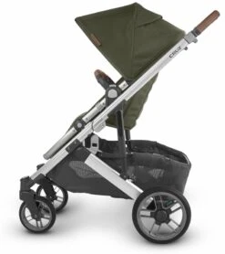UPPAbaby Cruz V2 Stroller - Hazel (Olive/Silver/Saddle Leather) 12 UPPAbaby Cruz V2 Stroller - Hazel (Olive/Silver/Saddle Leather) -Babyzen || Baby Jogger Shop uppababy cruz v2 stroller hazel olive silver saddle leather 23
