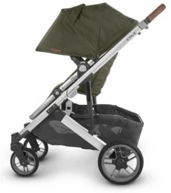 UPPAbaby Cruz V2 Stroller - Hazel (Olive/Silver/Saddle Leather) 13 UPPAbaby Cruz V2 Stroller - Hazel (Olive/Silver/Saddle Leather) -Babyzen || Baby Jogger Shop uppababy cruz v2 stroller hazel olive silver saddle leather 24