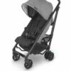 UPPAbaby G-LUXE 2023 Umbrella Stroller - Greyson (Charcoal Melange / Carbon) -Babyzen || Baby Jogger Shop uppababy g luxe 2023 umbrella stroller greyson charcoal melange carbon 104