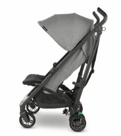 UPPAbaby G-LUXE 2023 Umbrella Stroller - Greyson (Charcoal Melange / Carbon) -Babyzen || Baby Jogger Shop uppababy g luxe 2023 umbrella stroller greyson charcoal melange carbon 106