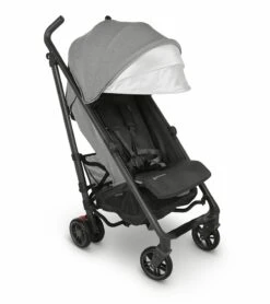 UPPAbaby G-LUXE 2023 Umbrella Stroller - Greyson (Charcoal Melange / Carbon) -Babyzen || Baby Jogger Shop uppababy g luxe 2023 umbrella stroller greyson charcoal melange carbon 109
