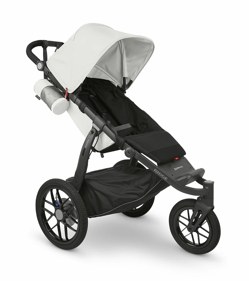 UPPAbaby Ridge Jogging Stroller - Bryce (White / Carbon) 4 UPPAbaby Ridge Jogging Stroller - Bryce (White / Carbon) - Image 2