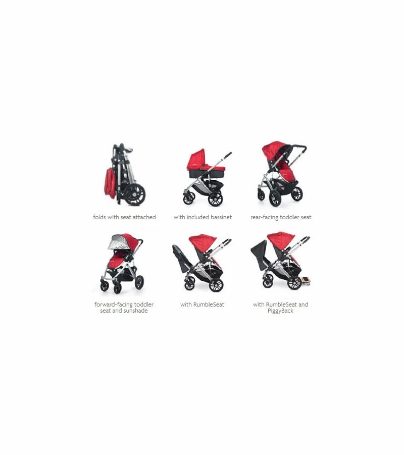 UPPAbaby Vista Stroller 2012 Carlin (Green) 4 UPPAbaby Vista Stroller 2012 Carlin (Green) - Image 2